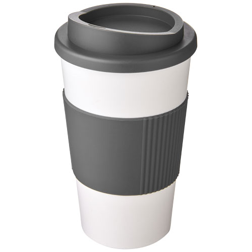 Gobelet isolant personnalisable 350ml Americano® Blanc et Gris